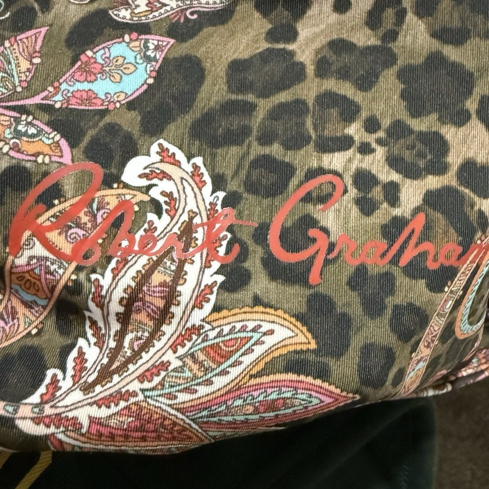 Robert Graham Women's Aurora M Cropped Paisley-Print Leggings 30x27 sold out‎